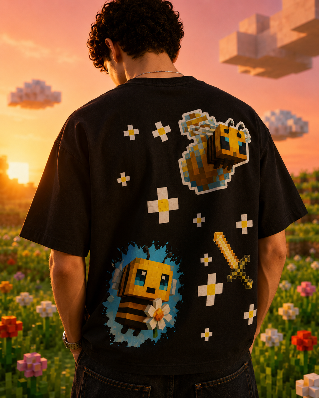 PIXELAT MINECRAFT BEES